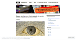 Desktop Screenshot of leiturascontemporaneas.org